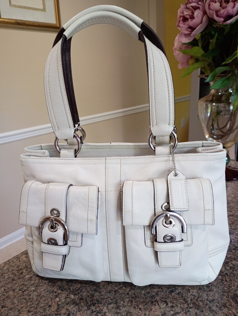 Coach Leather Soho Satchel